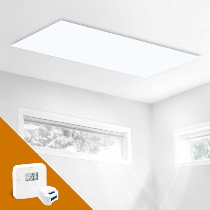 Infravärmepanel Standard 1000W – Diskret Infrapanel för Hem, Badrum & Kontor
