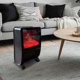 Electric Fireplace Deluxe 2000W – Elektrisk Kamin med Flammeffekt och Temperaturstyrning