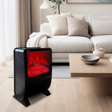 Electric Fireplace Deluxe 2000W – Elektrisk Kamin med Flammeffekt och Temperaturstyrning