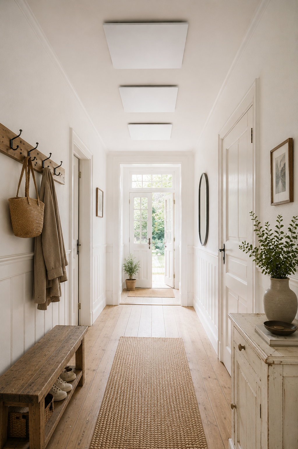Infravärmepanel Standard 450W – Diskret Infrapanel för Hem, Badrum & Kontor
