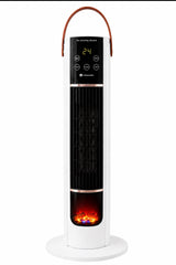 Flame Tower 2000W – Luftvärmare med Flammeffekt och Fjärrkontroll
