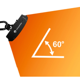 Dark Heater 3200W Nero – Potente riscaldatore da terrazza senza luce per verande, ristoranti e balconi vetrati