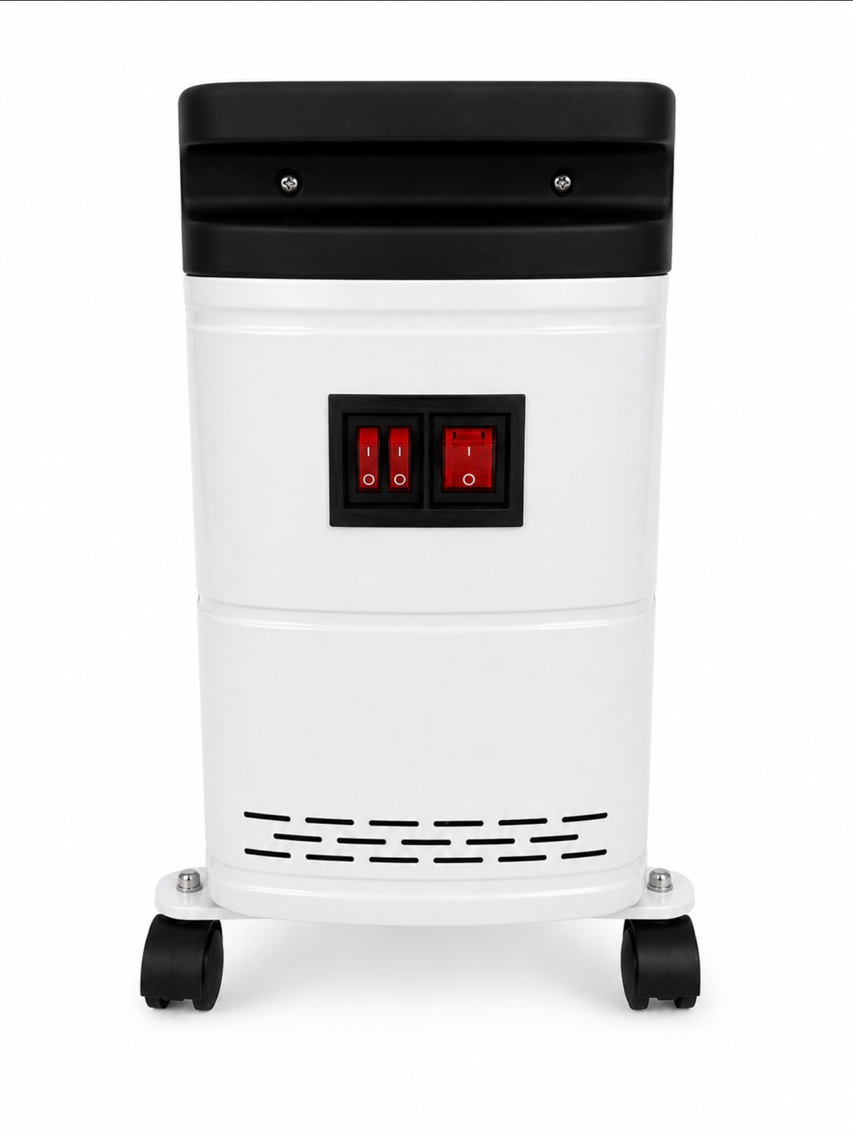 Quartz Heater 2000W Vit – Flyttbar Infravärmare med Snabb och Behaglig Värme