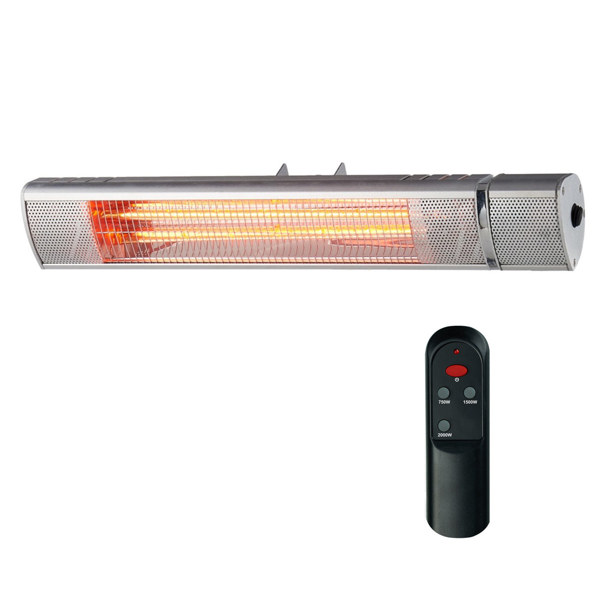 Terrassvärmare Outside Heater 2000W – Kraftfull infravärme för utomhusbruk året runt
