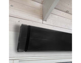 Infravärmepaket 2x Dark Heater 1800W Night Black – Infravärmare utan Ljus för Uterum & Inglasade Balkonger